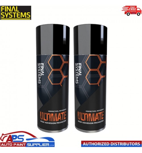 2 x FINAL SYSTEMS ULTIMATE HIGH ADHESION PROMOTER AEROSOL - 400ml